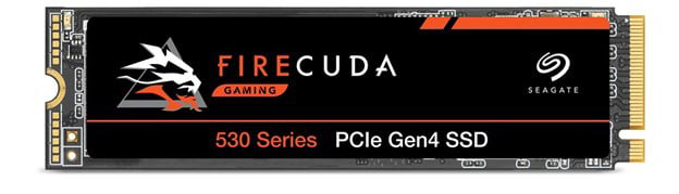 Seagate FireCuda 530 500GB M.2-2280 SSD.
