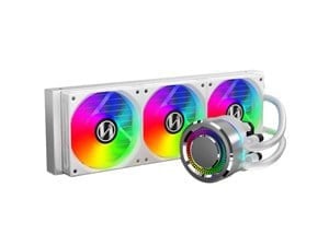 A Lian Li Galahad 360mm AiO CPU cooler.