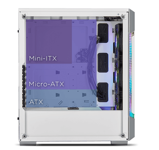 Corsair 220T Cooling Diagram