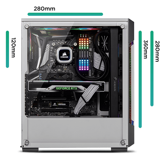 Corsair 220T Radiator Support