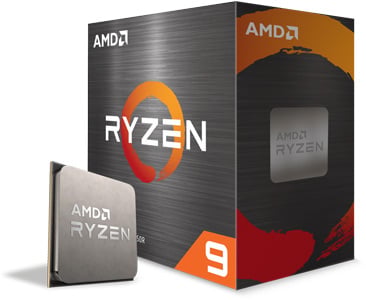 AMD Ryzen 9 5950X 3.4GHz Hexadeca Core Processor with 16 Cores, 32