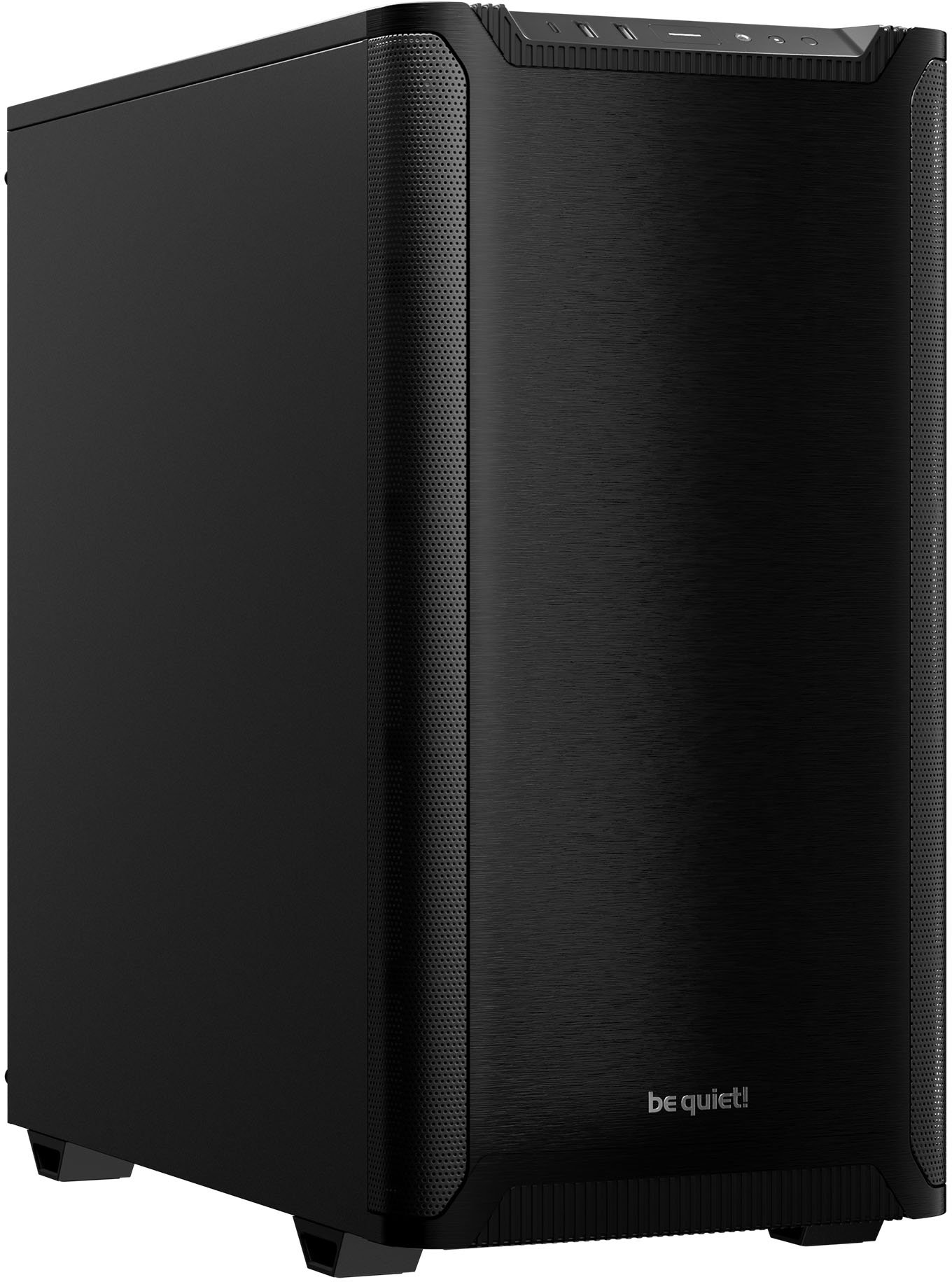 Be quiet! Pure base 501 črno atx midi-tower računalniško ohišje sprednji pogled