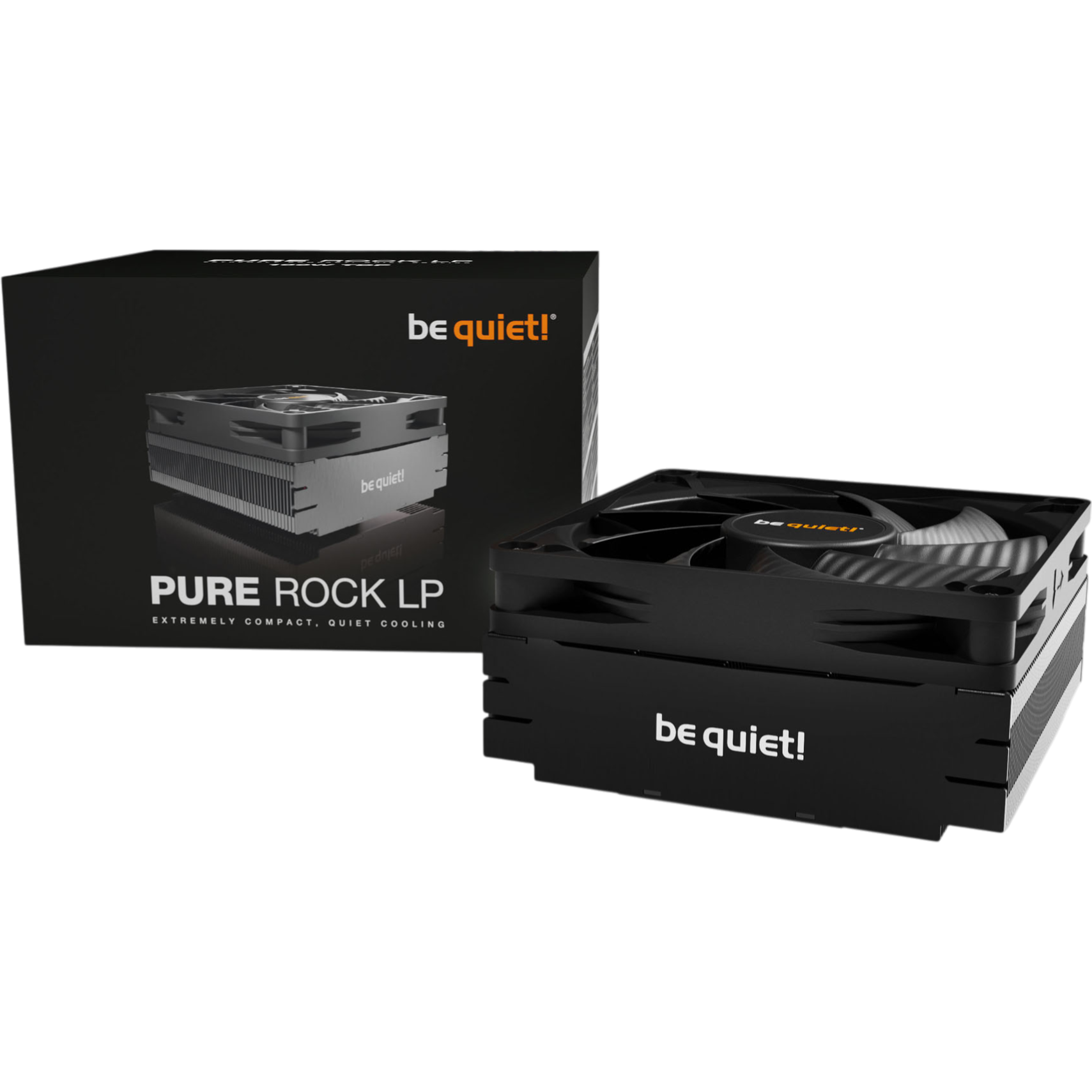Be quiet! Pure rock lp | bk034 | 92mm pwm | 100w tdp | 45mm low profile | intel amd | procesorski hladilnik 1 Be quiet pure rock lp bk034 procesorski hladilnik s prodajno embalažo