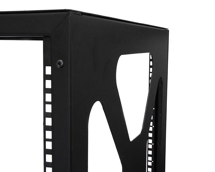 StarTech 8U 19 inch Wall Mount Side Mount Open Frame Rack Cabinet - CCL ...