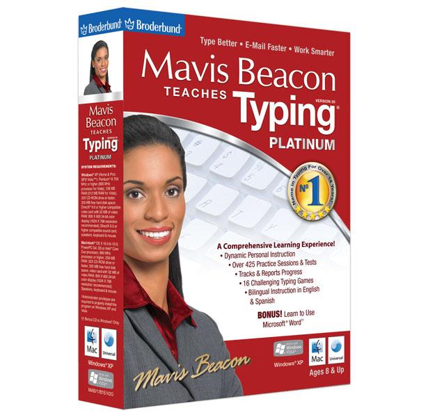 Mavis Computer Mavis Beacon Teaches Typing: Platinum Edition - CCL Computers