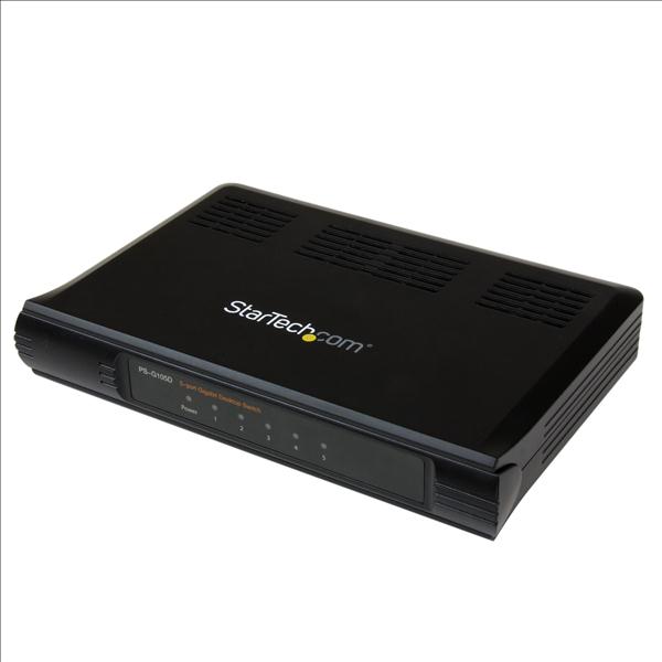 Startech Router Switch StarTech.com 5 Port Unmanaged Energy-Efficient Gigabit Ethernet Switch ...