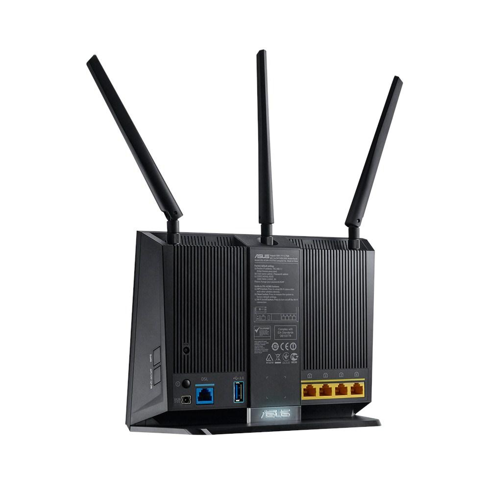 Asus DSL-AC68U Wireless AC-1900 Gigabit ADSL/VDSL Network Router *Open ...