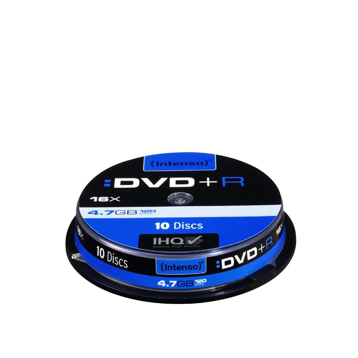 Intenso DVD+R Slim Case 4.7GB 16x (10 Pack) - CCL Computers