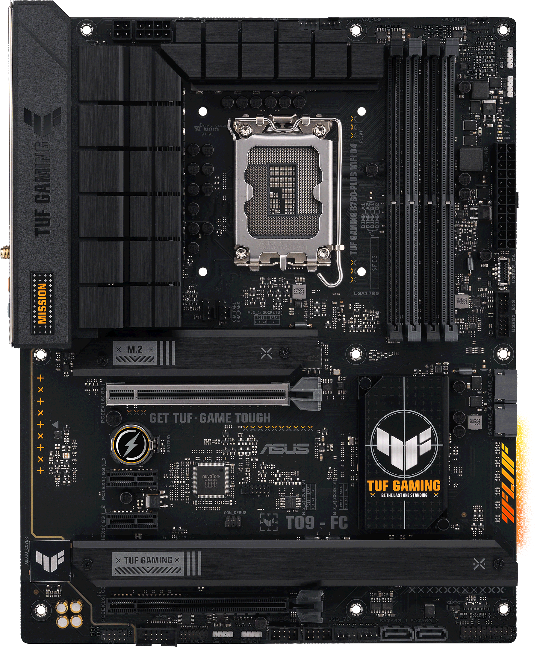 新品未使用ASUS TUF GAMING B760-PLUS WIFI D4 TUF GAMING B760-PLUS WIFI D4 ― ASUS インテル® Socket LGA1700 第13