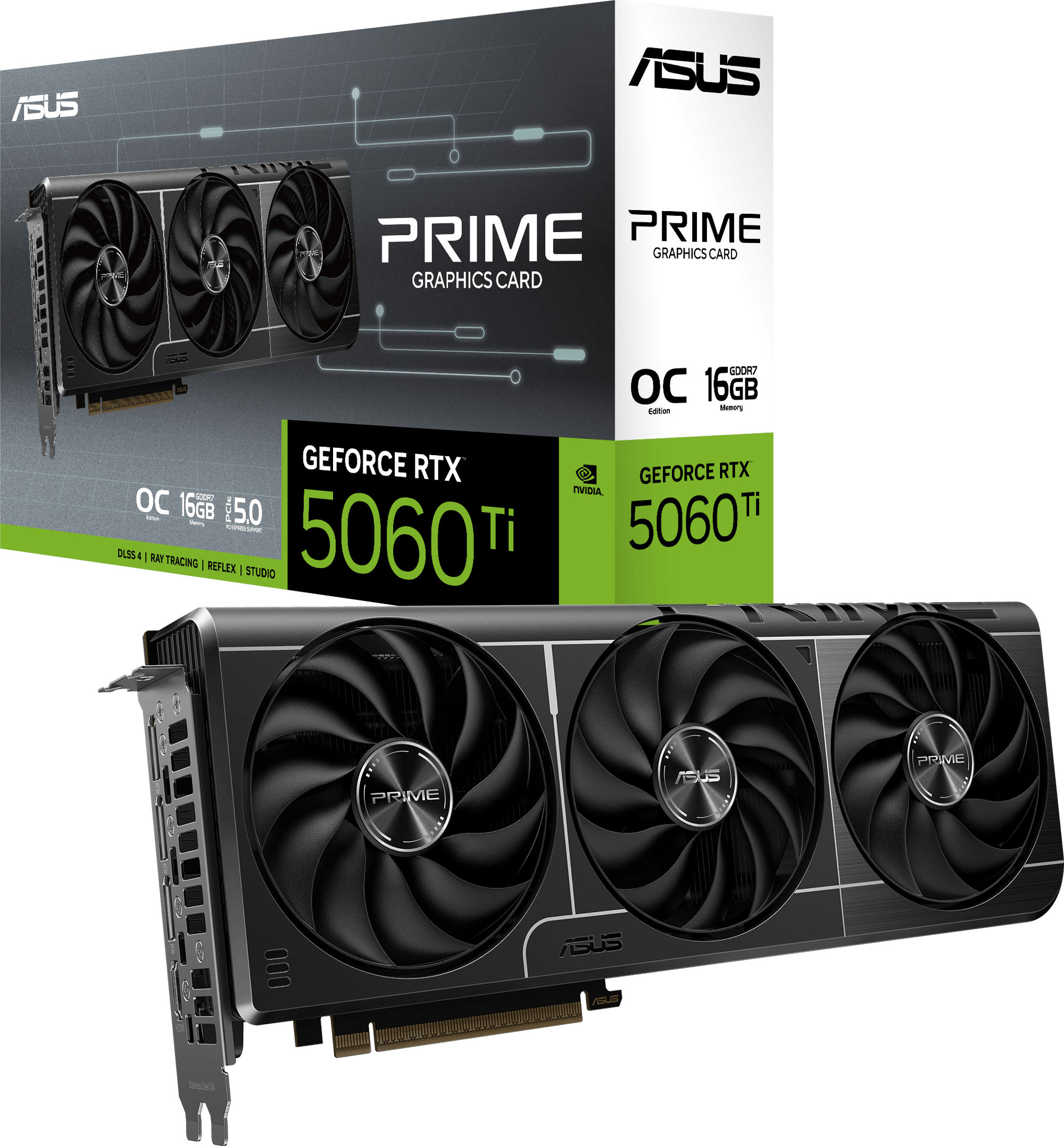 ASUS Prime GeForce RTX 5060 Ti 16GB OC Graphics Card (PRIME