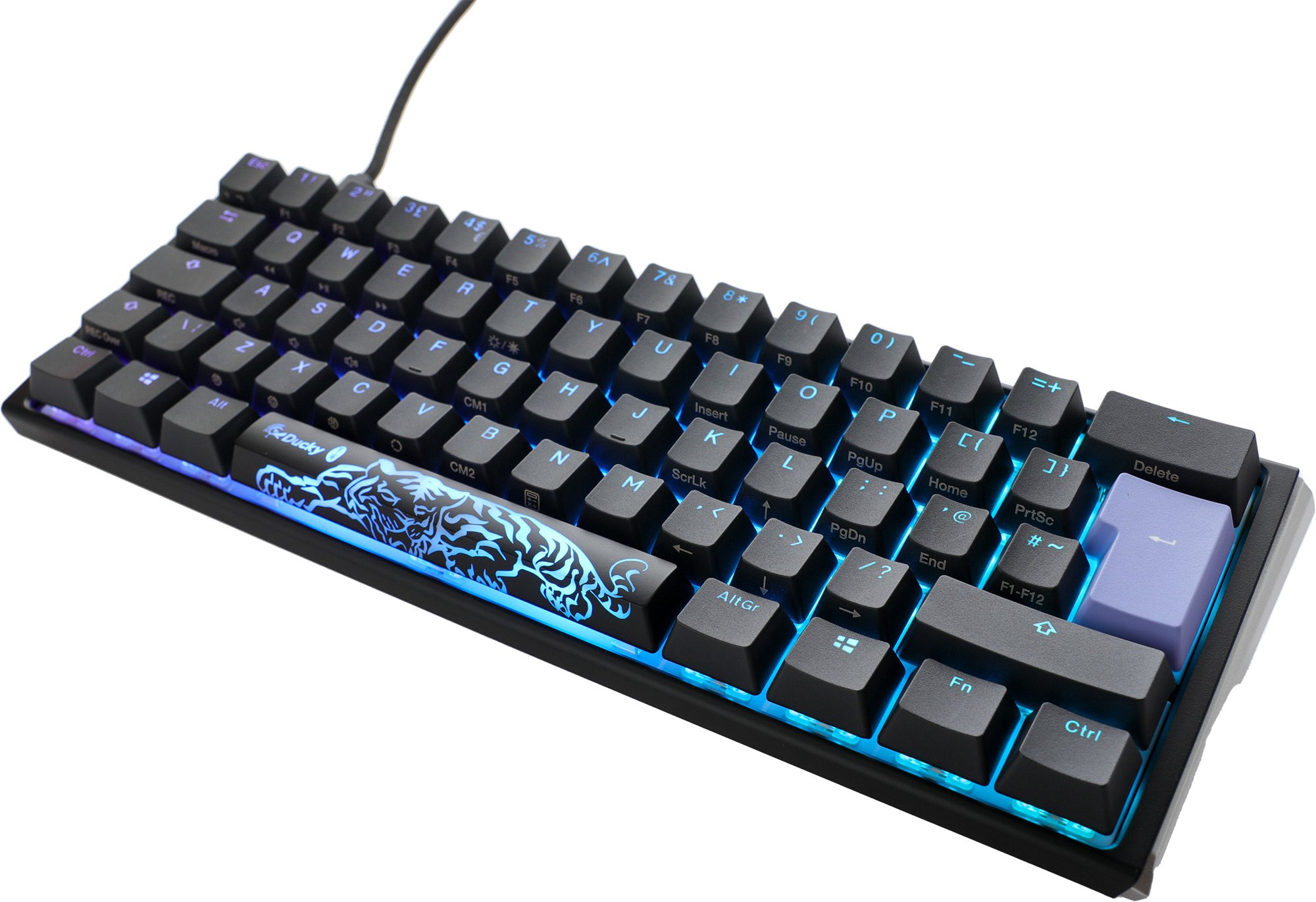 Ducky One 3 Classic Mini Mechanical USB Keyboard in Galaxy Black