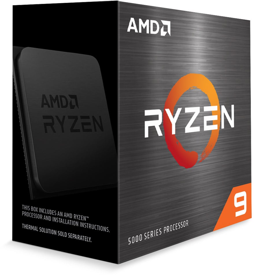 AMD Ryzen 9 5900X 3.7GHz Dodeca Core Processor with 12 Cores, 24