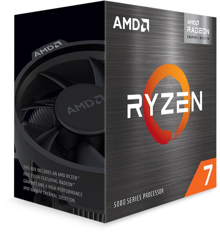 AMD Ryzen 7 5700G Octa Core Processor, 8-cores, 16-threads, 3.8GHz