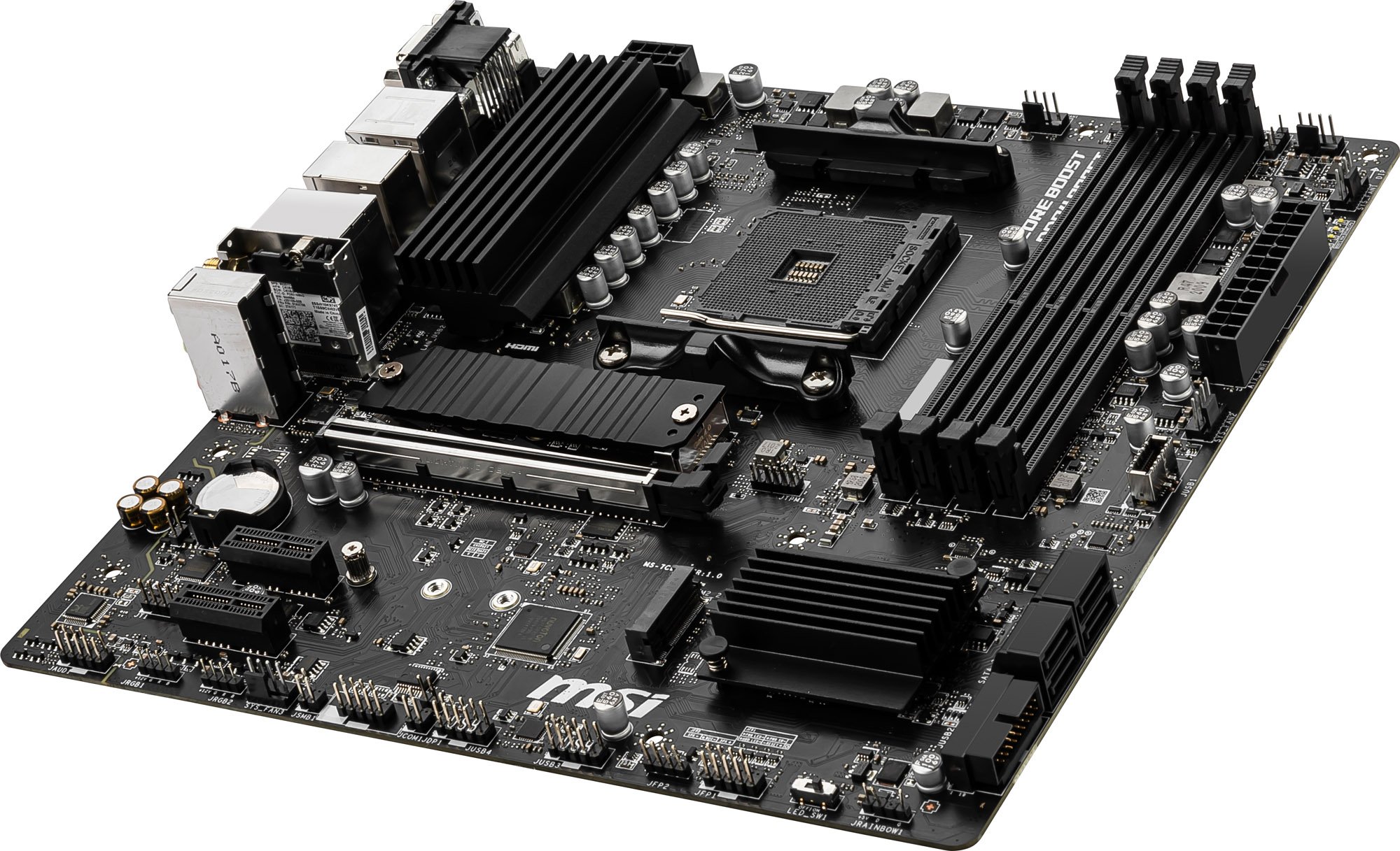 MSI B550M PRO-VDH WIFI AMD Socket AM4 B550 Chipset MicroATX