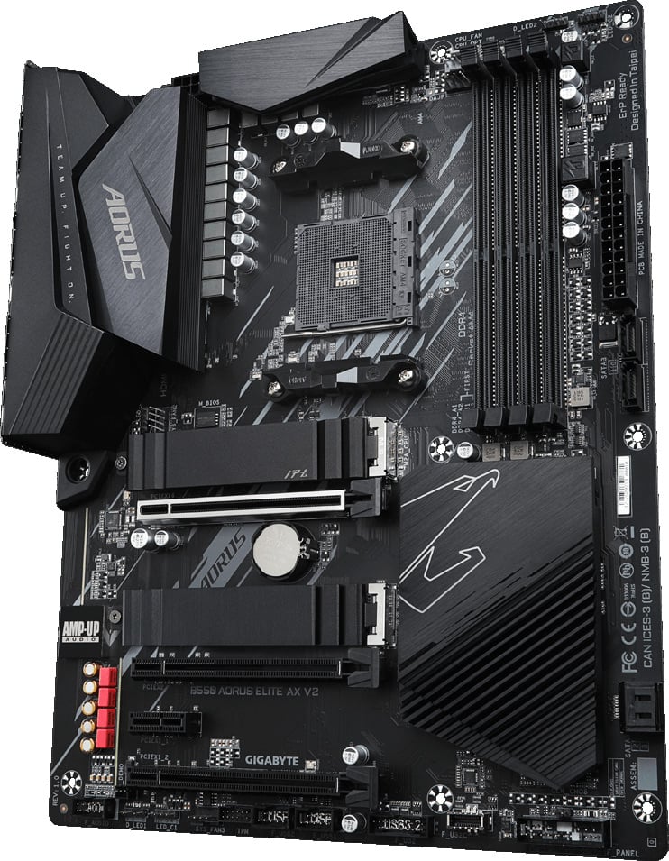 Gigabyte B550 AORUS ELITE AX V2 AMD Socket AM4 B550 Chipset ATX