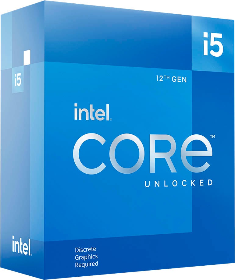 Intel Core i5-12600KF Unlocked Desktop Processor, 3.7GHz Base, 4.9