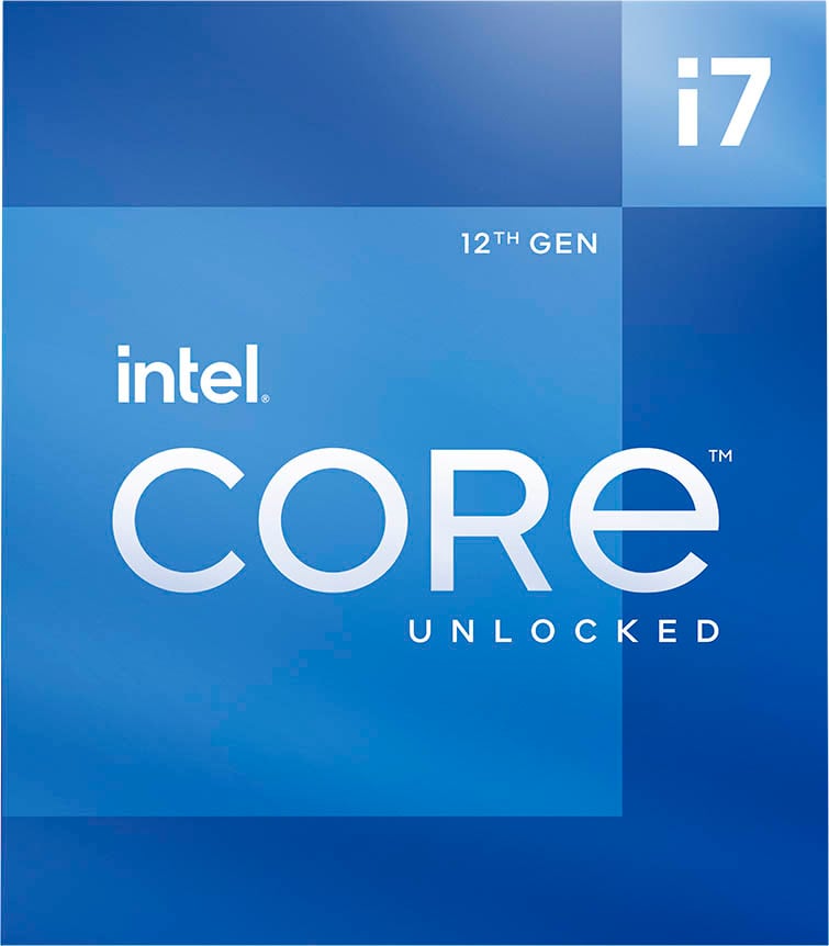 Intel Core i7-12700K Unlocked Desktop Processor, 3.6GHz Base, 5.0
