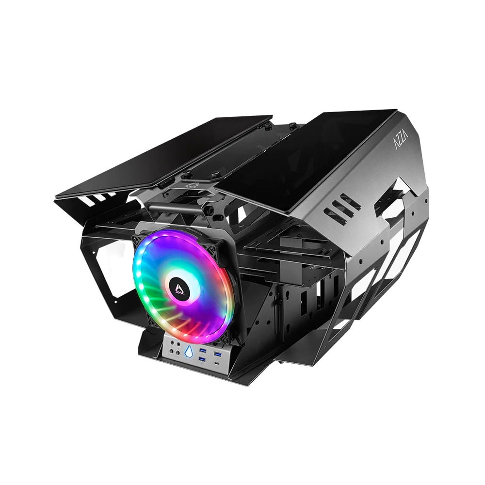 AZZA OVERDRIVE Open Case for Custom Water Loops - CCL Computers