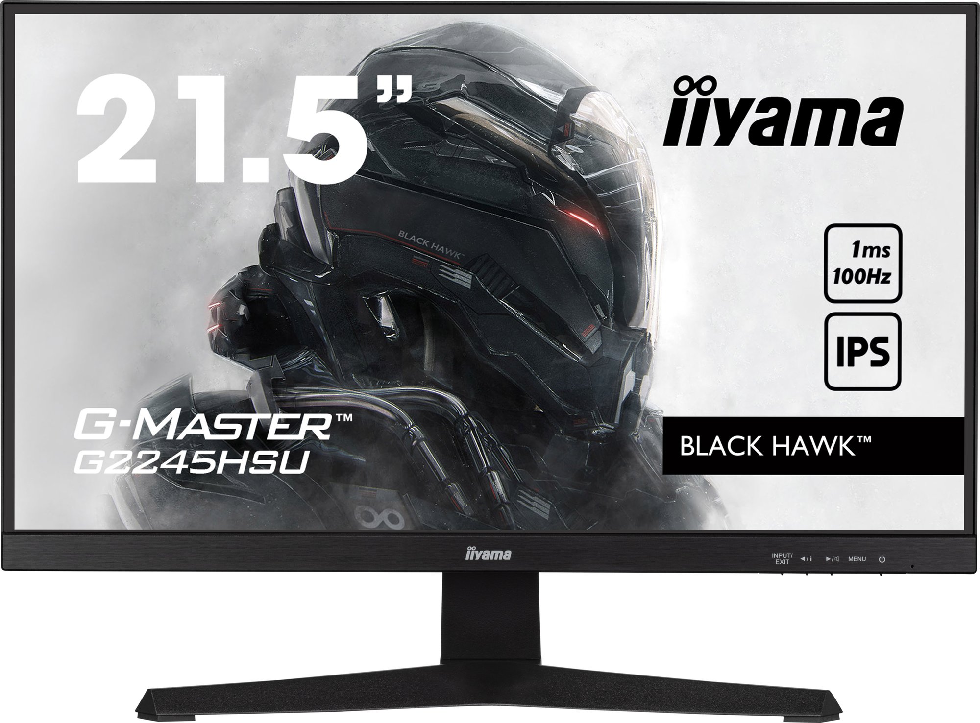 iiyama G-Master G2245HSU-B2 Black Hawk 22 inch Full HD 100Hz IPS Gaming ...