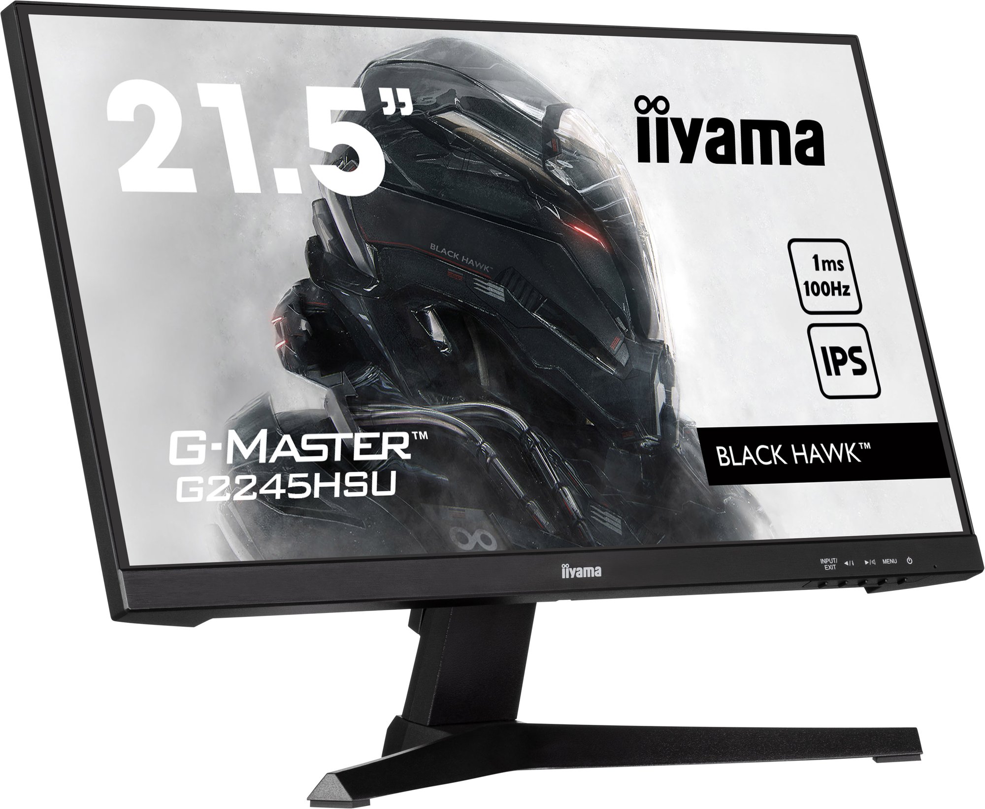 iiyama G-Master G2245HSU-B2 Black Hawk 22 inch Full HD 100Hz IPS Gaming ...