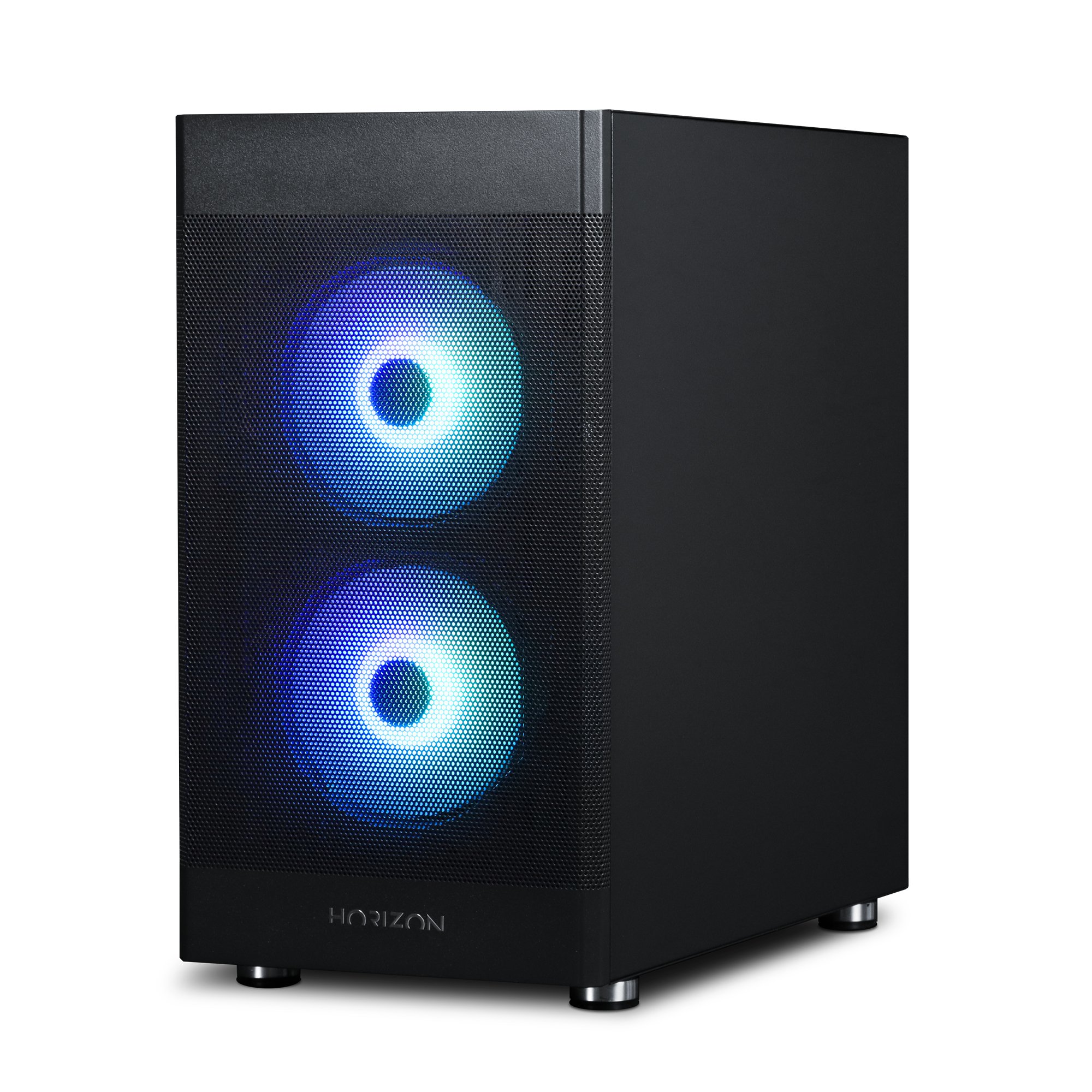 Horizon Skyline Mid Tower Gaming Case in Black - CCL Computers