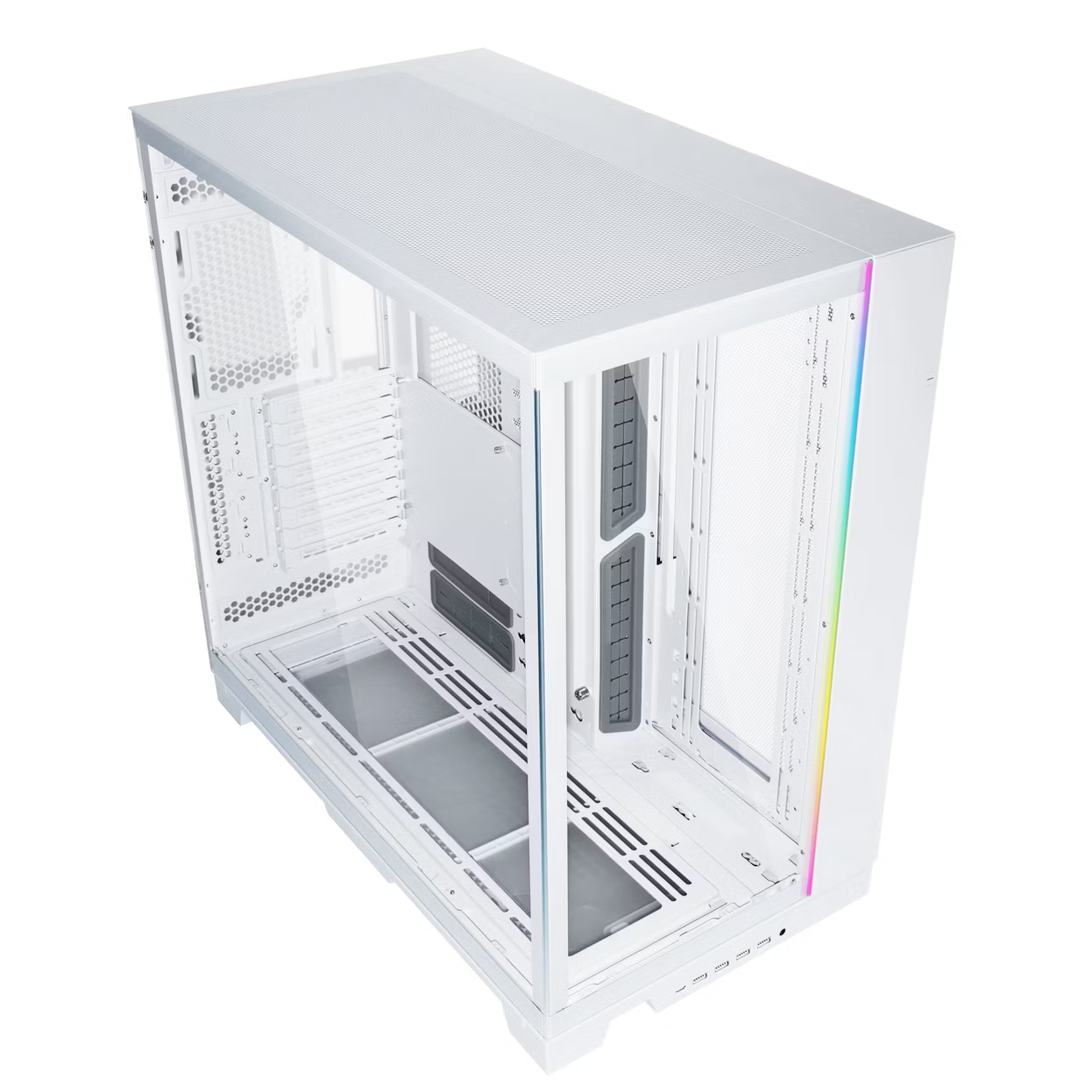 Lian Li O11 Dynamic EVO XL E-ATX Tower Gaming Case in White - CCL