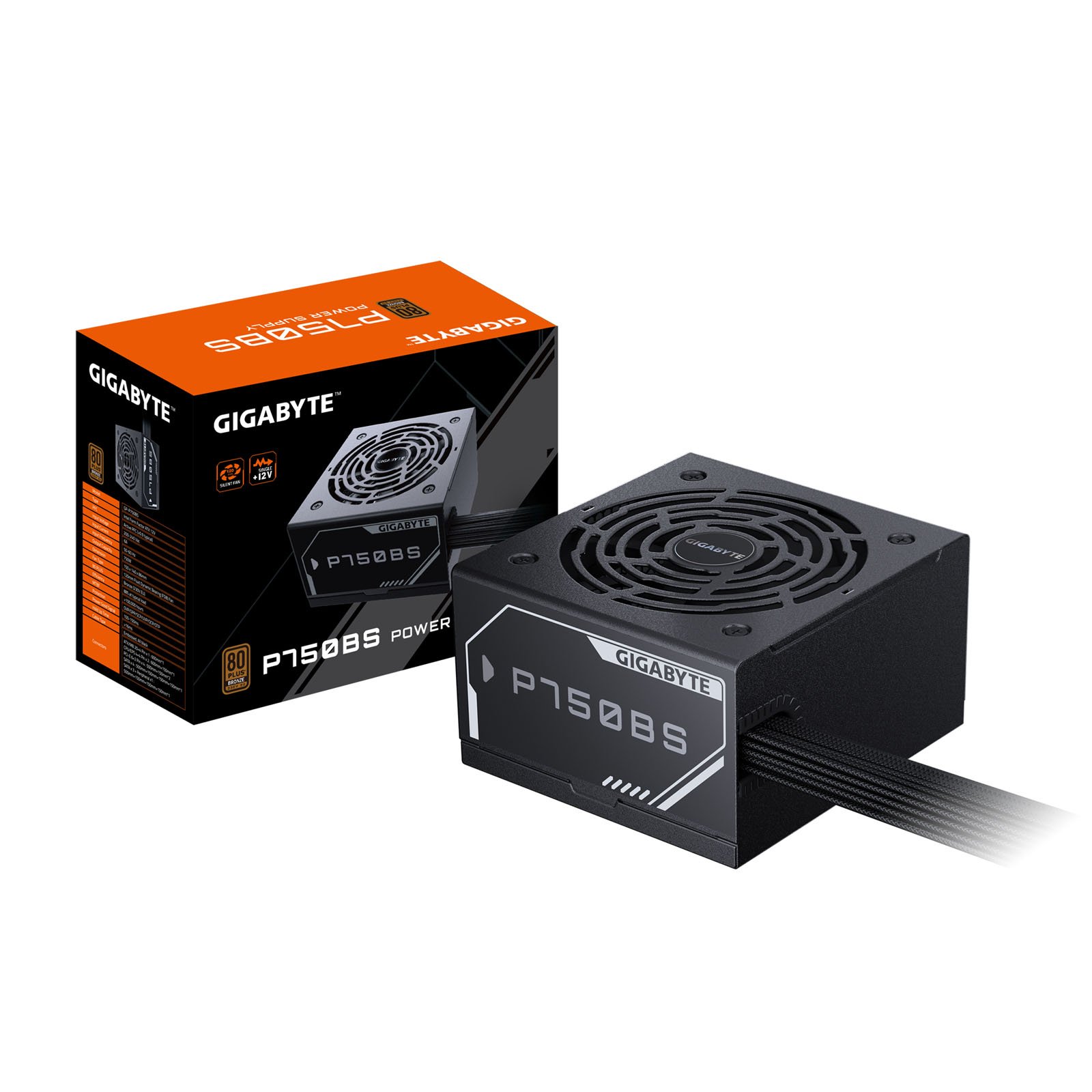 MP-F75W-01G・805-5050-A・590-0188 セット Gigabyte P750BS 750W 80 PLUS Bronze Certified ATX Power Supply