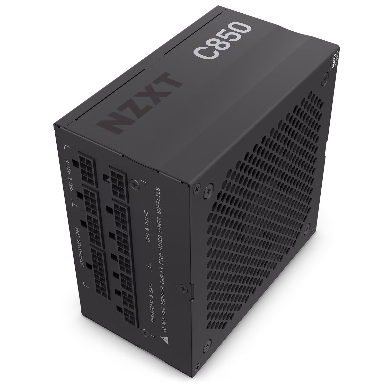 NZXT C-Series C850 Gold 850W ATX Power Supply, 80 PLUS Gold Certified ...