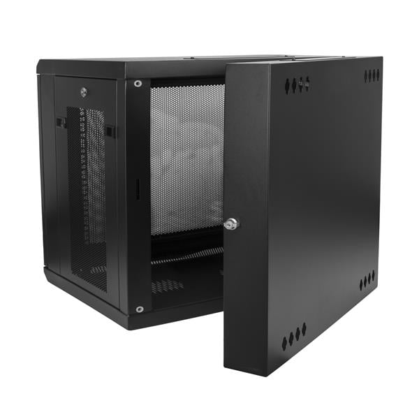 StarTech.com 12U Wall-Mount Server Rack Cabinet - 24 in. Deep - Hinged ...
