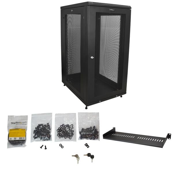31 Inch Deep Storage Rack StarTech.com Server Rack Cabinet - 31 inch Deep Enclosure - 24U - CCL ...