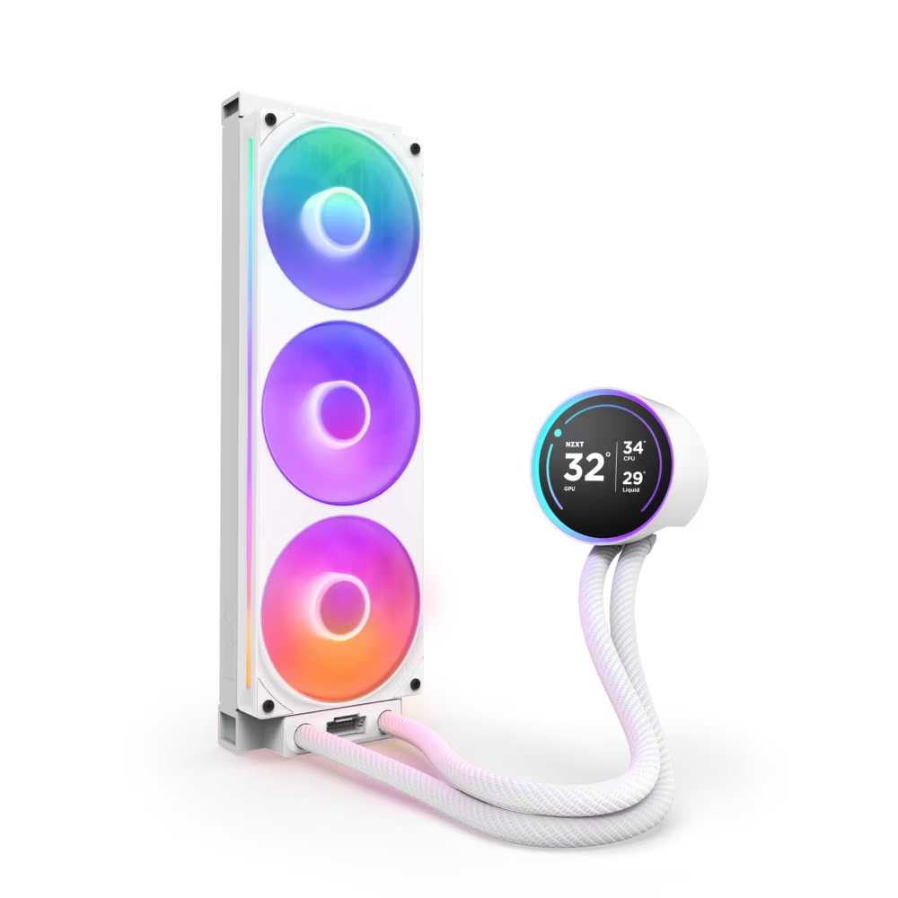 NZXT Kraken Elite 360 RGB V2 (2024) 360mm AiO Liquid CPU Cooler in