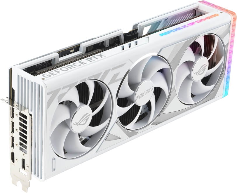 ASUS ROG Strix GeForce RTX 4090 White OC Edition 24GB Graphics Card ...