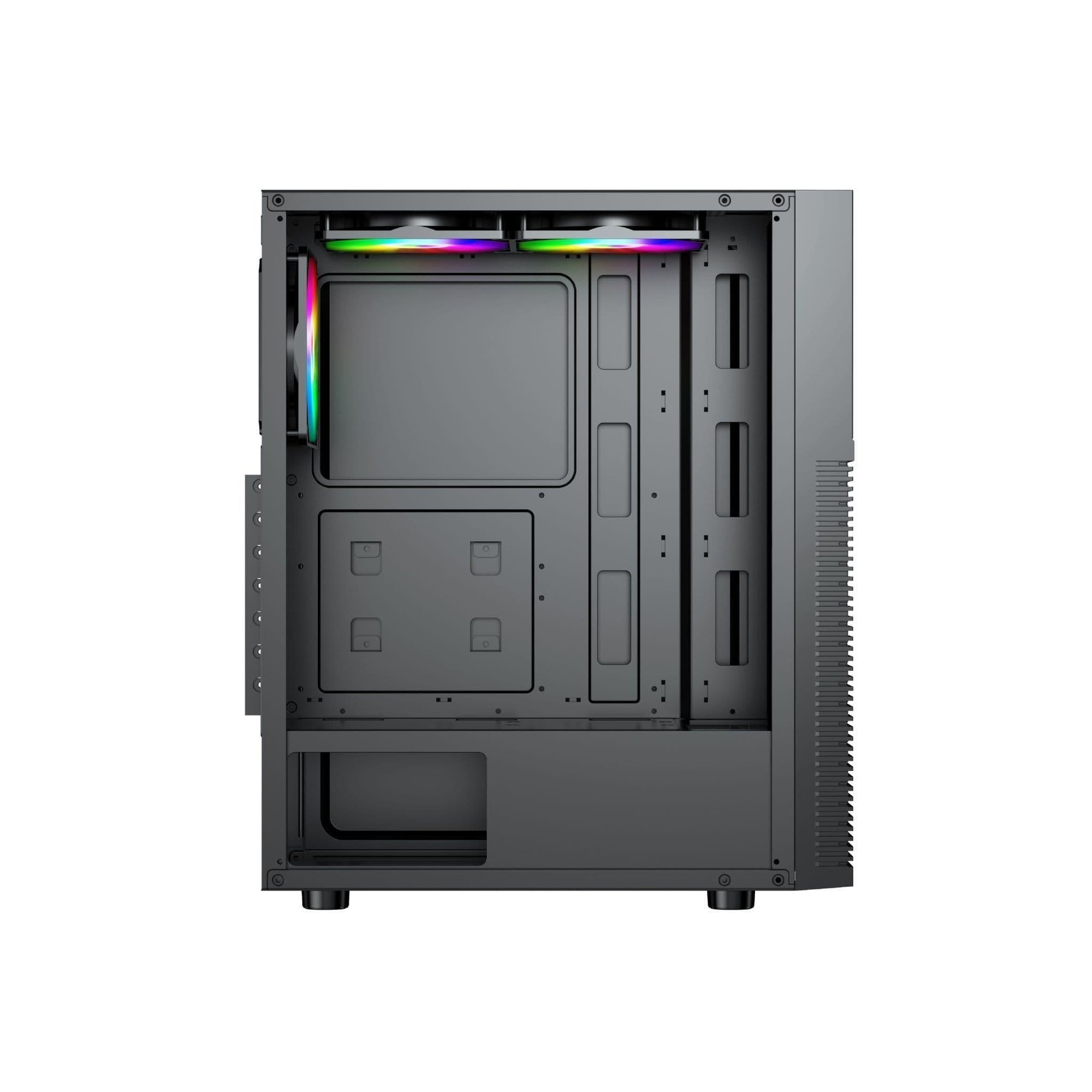 AVP X7 Mesh RGB Tempered Glass Mid Tower Case - CCL Computers