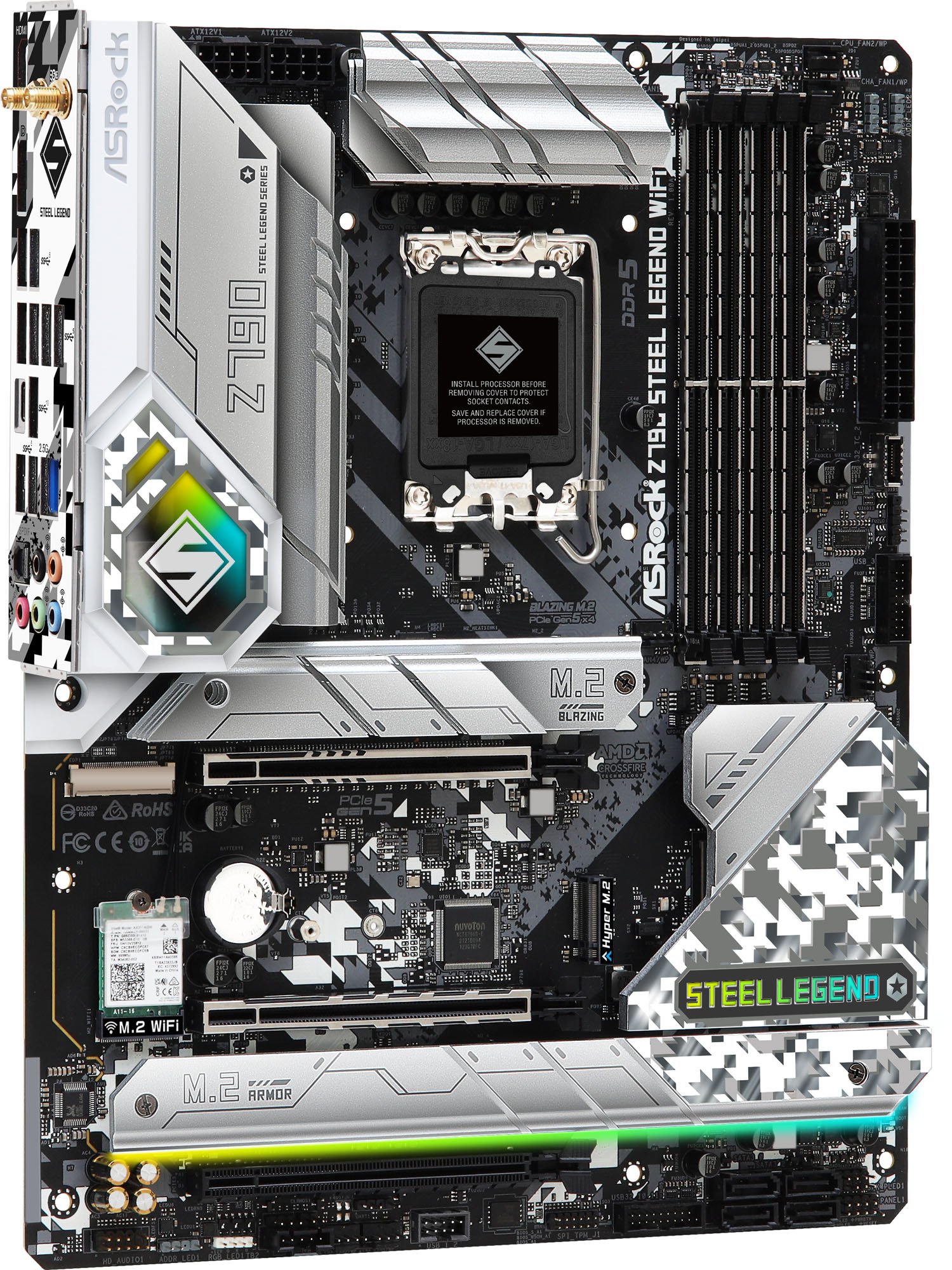 ASRock Z790 Steel Legend WiFi Motherboard - CCL Computers