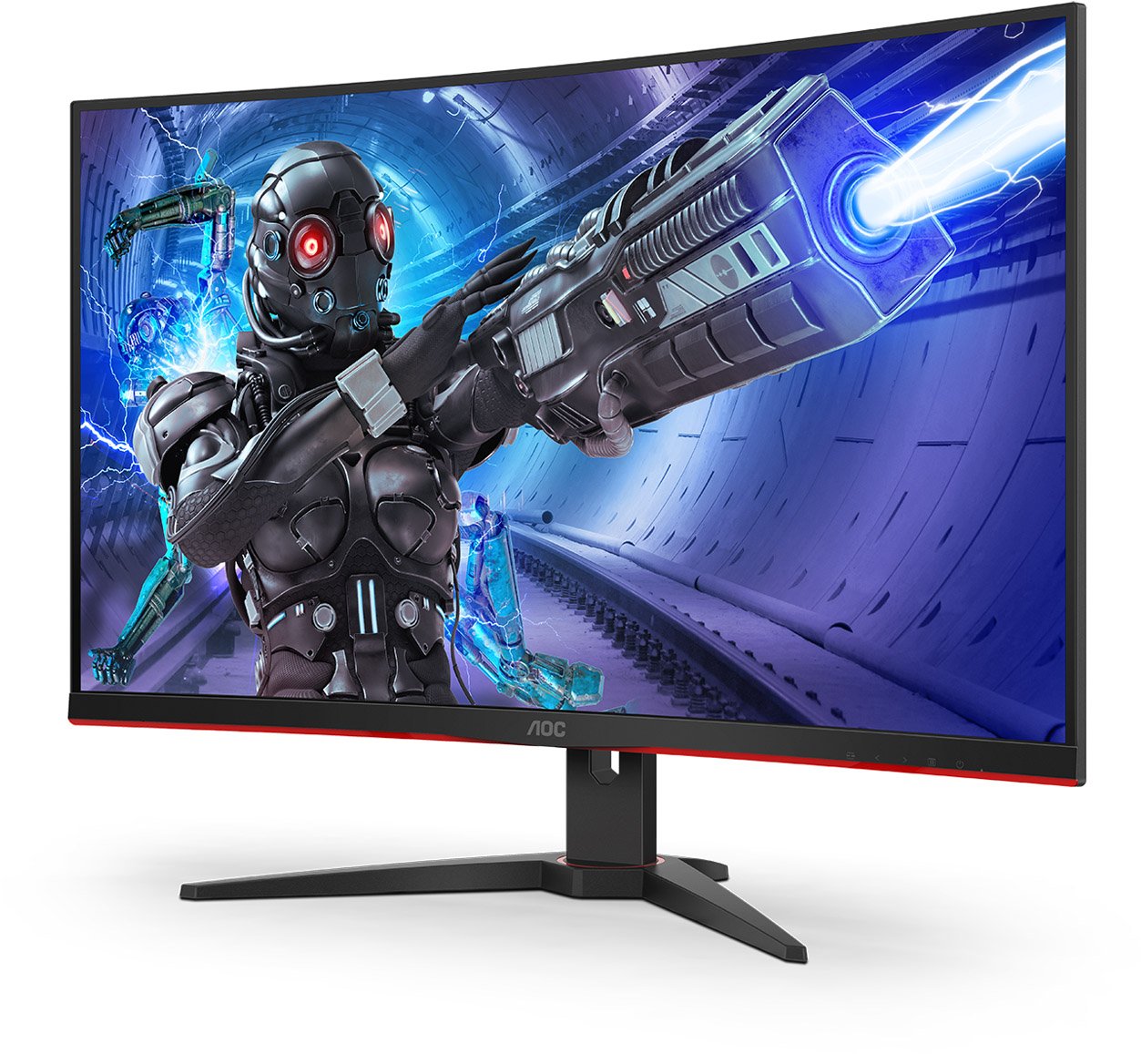 AOC Gaming C32G2ZE BK 31.5 inch Curved Monitor, VA Panel, Full HD