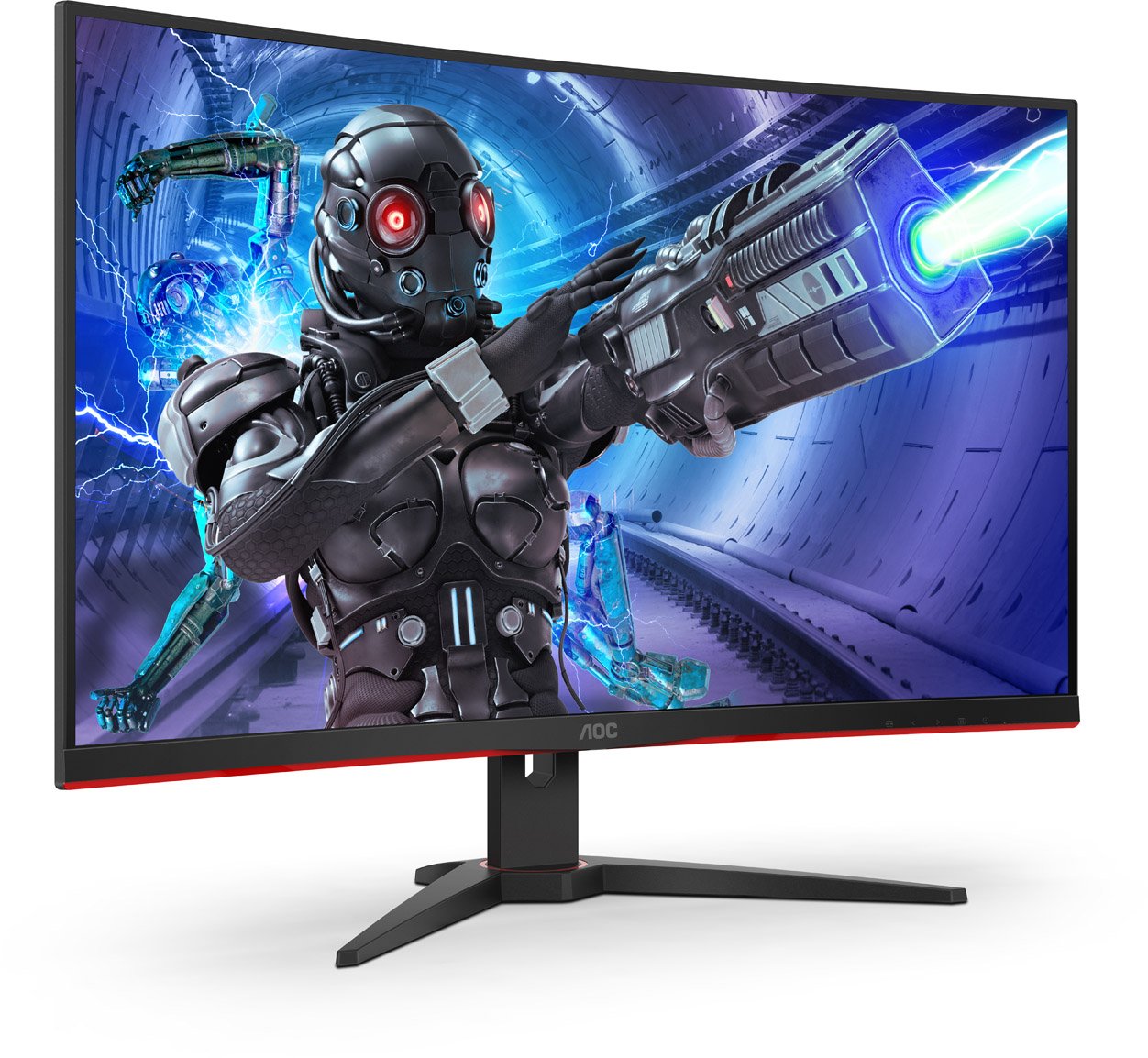 AOC Gaming C32G2ZE BK 31.5 inch Curved Monitor, VA Panel, Full HD