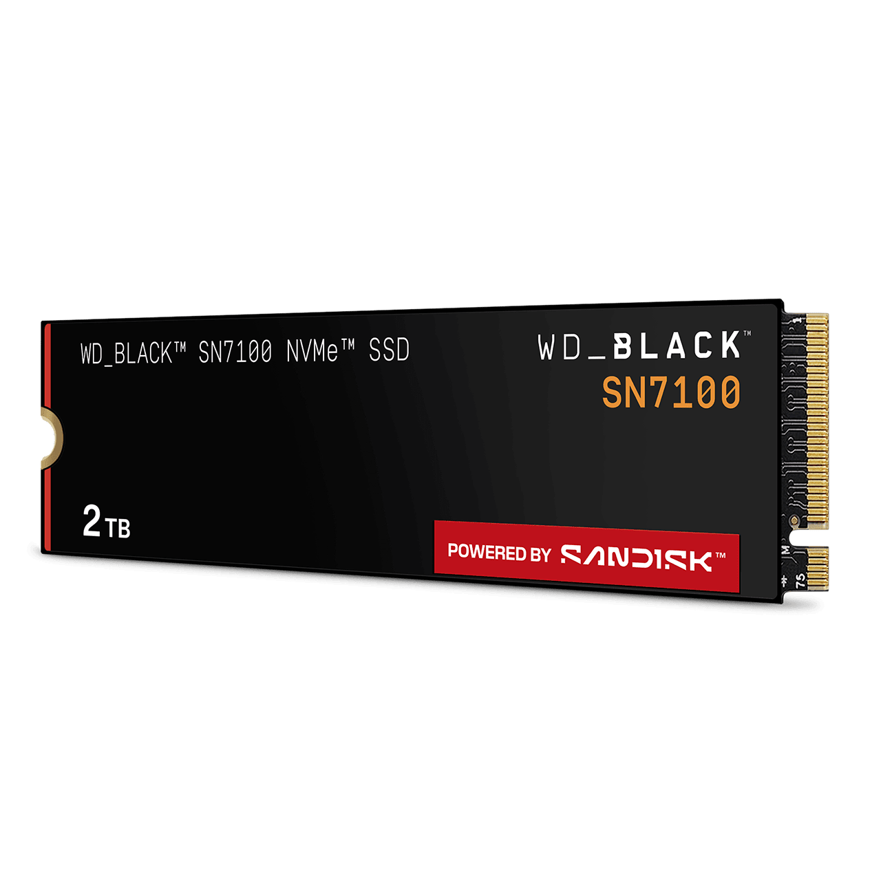 【未開封】WD_BLACK SN7100 2TB SSD M.2 2280 Western Digital WD_BLACK SN7100 2TB PCIe Gen4 x4 NVMe SSD - CCL
