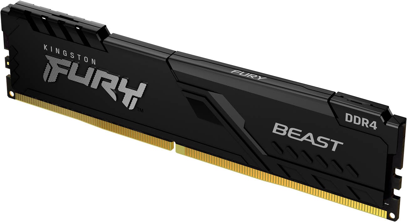 Kingston FURY Beast 32GB DDR4 Desktop Memory, 1 x 32GB, 3200MHz
