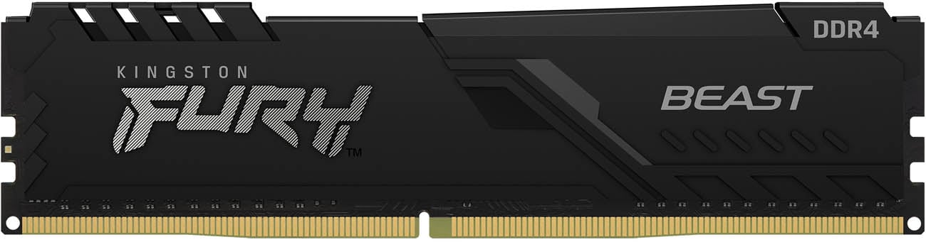Kingston FURY Beast 32GB DDR4 Desktop Memory, 1 x 32GB, 3200MHz