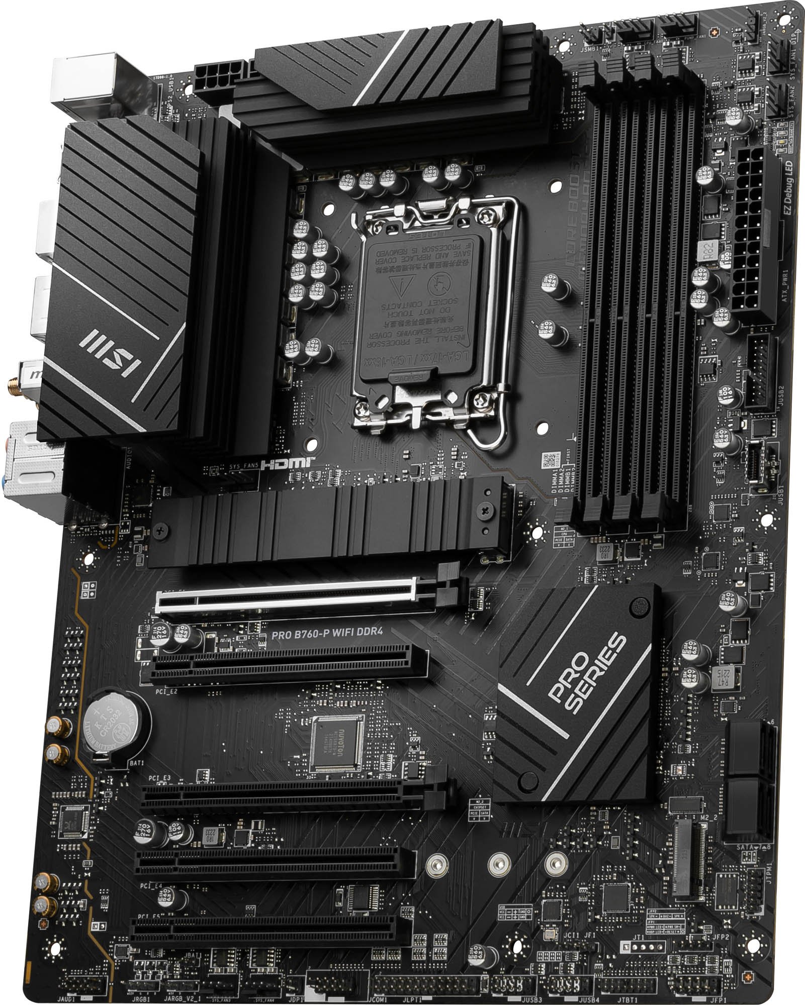 CPU MSI PRO B760M-A WIFI DDR4+i5-13600KF MSI PRO B760-P WIFI DDR4 ATX Motherboard - CCL Computers
