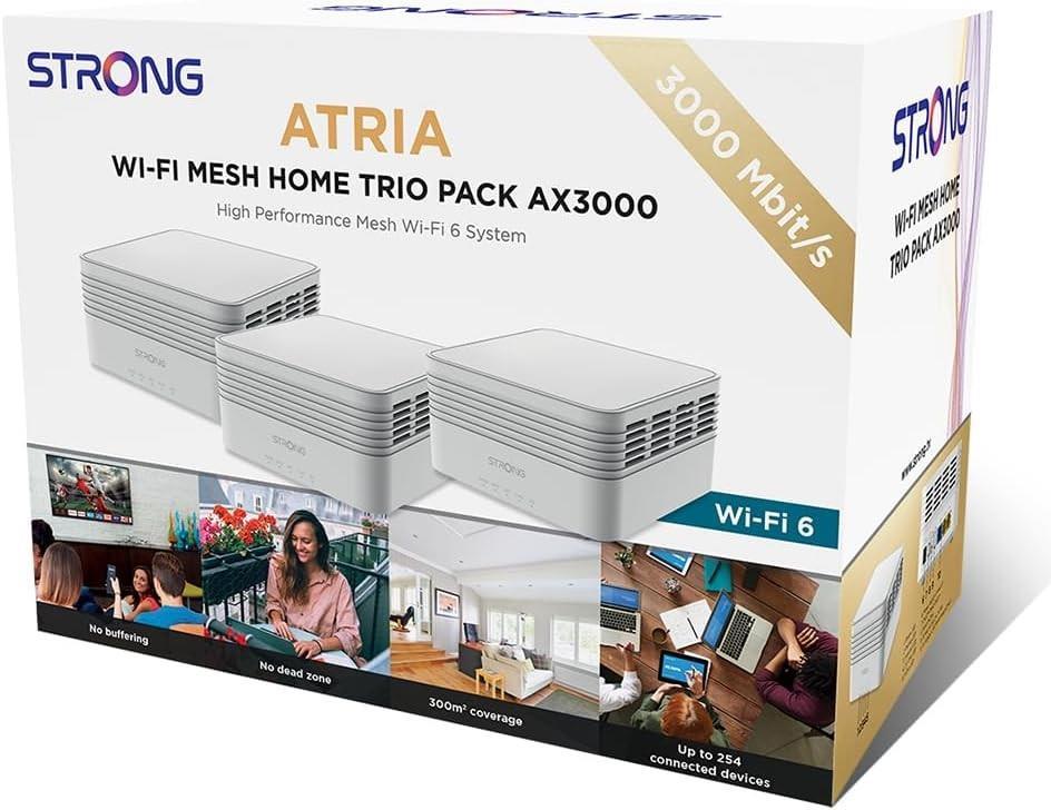 STRONG ATRIA Mesh Triple Pack Home Wi-Fi 6 AX3000 System - CCL Computers