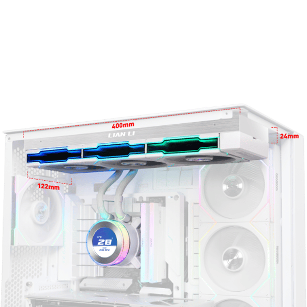 Lian Li HydroShift II LCD-C 360R All In One CPU Cooler 360mm