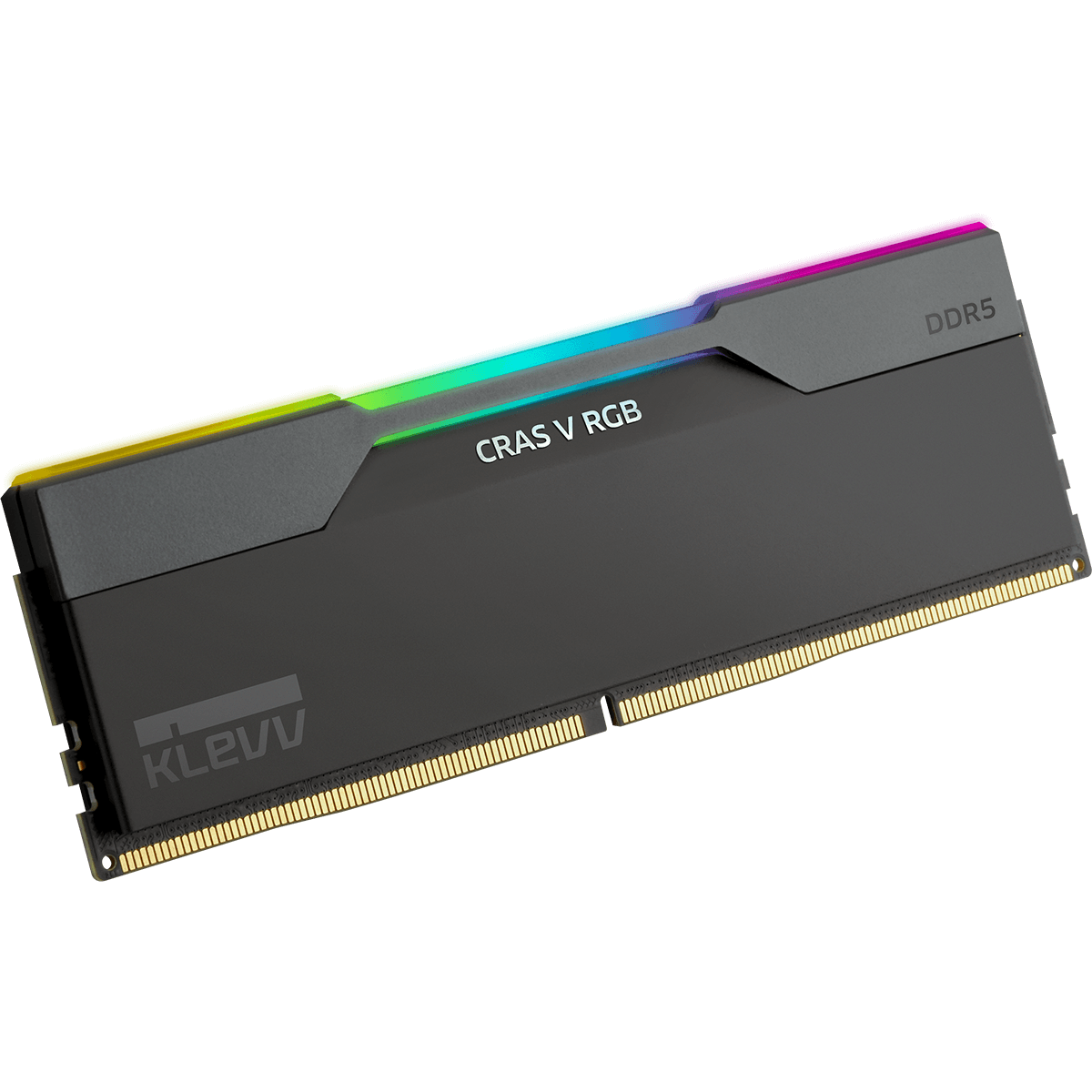 Klevv CRAS V RGB 32GB DDR5 Desktop Memory Kit in Black 2 x 16GB 