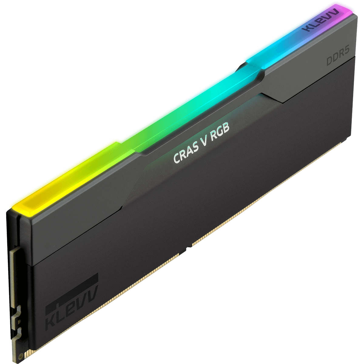 Klevv Memory Klevv CRAS V RGB 32GB DDR5 Desktop Memory Kit in Black 2 x 16GB 6000MTs ...