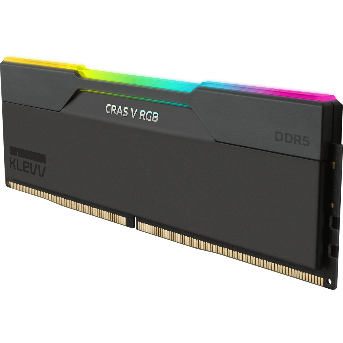 Klevv Memory Klevv CRAS V RGB 32GB DDR5 Desktop Memory Kit in Black 2 x 16GB 6000MTs ...