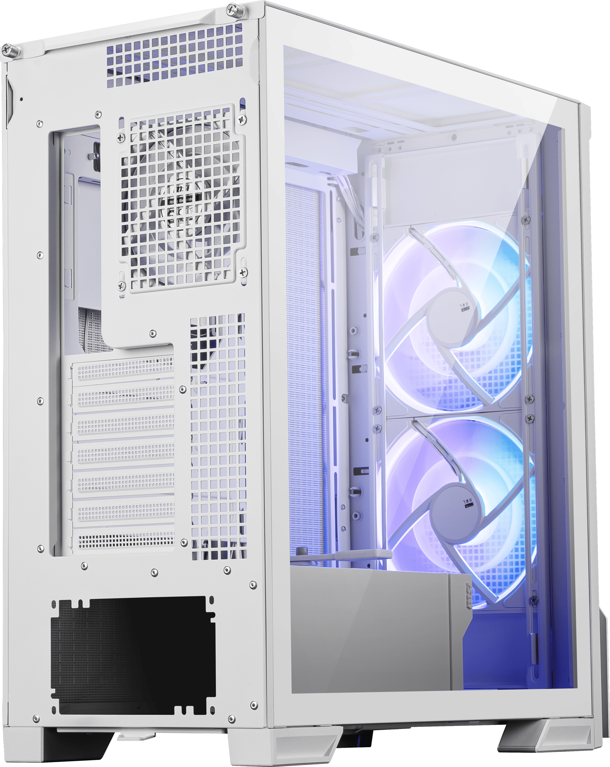MSI MPG VELOX 300R AIRFLOW PZ WHITE E-ATX Mid Tower Gaming Case in