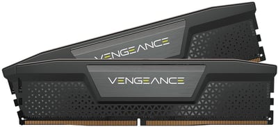 Corsair Vengeance 16GB (2x8GB) 5200Mhz DDR5 RAM - Black - CCL