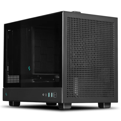 DeepCool CH160 Ultra Portable Mini-ITX Case in Black - CCL Computers
