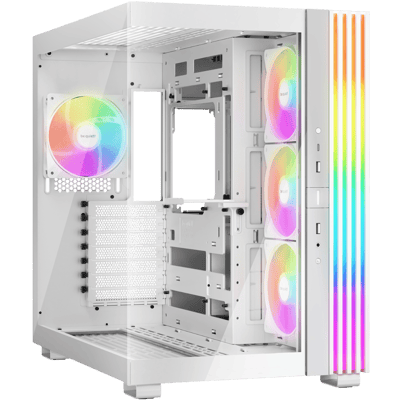 be quiet! Light Base 600 DX Mid Tower Gaming Case in White - CCL