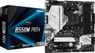 ASRock A520M-HDV AMD Socket AM4 A520 Chipset MicroATX Motherboard